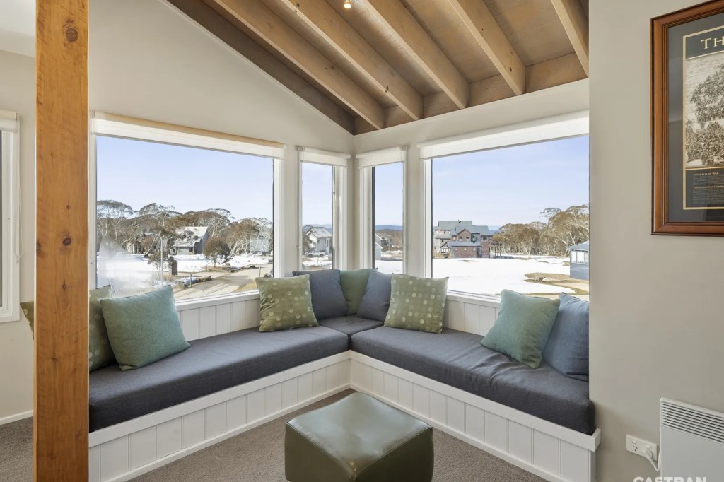 Window Seat with views to the national forest